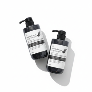 [SOY LAB] Shampooing Soin du Cuir Chevelu aux Haricots Noirs 500ml Utilisation Quotidienne Nourrissant Hydratant Contrôle du Sébum pour un Cuir Chevelu Sain Sensation de Nettoyage Doux - Product Image 2