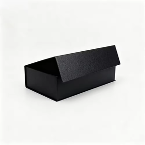 Caja de vino plegable de doble cara con logotipo estéril en relieve, ecológica, se puede plegar, embalaje de regalo, embalaje magnético - Product Image 4