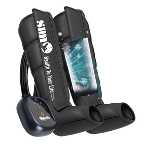 Bottes de massage à compression froide avec gel réfrigérant pour jambes entières, pression d'air pour mollets, pieds et genoux, pour la récupération sportive - Product Image 1