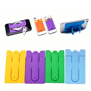 Brazalete Universal Multiusos de Silicona para Teléfono Inteligente con Soporte para Celular y Porta Tarjetas, Diseño Simple - Product Image 5