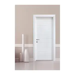 (Heißes Angebot) Weißes Interieur Naturholz tür Schlafzimmer Prehung Türen