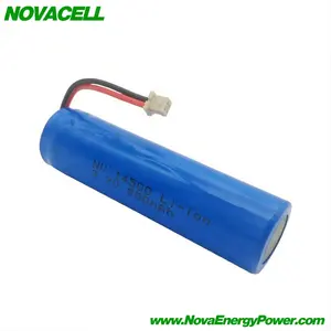 3.7v 700 2600mah 800 2600mah icr 14500 aaリチウムイオン充電式バッテリー