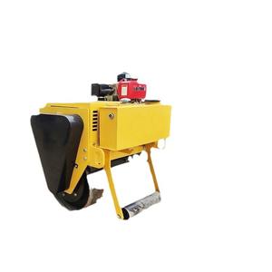 Compacteur de pelouse et de chaussée à roues en acier simples et doubles, 1 tonne, 3 roues portatives - Product Image 5