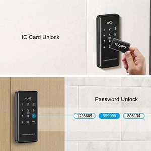 Phòng tập thể dục phòng tập thể dục khách sạn phòng tắm hơi thay đổi phòng điện tử thẻ thông minh Keyless mã kỹ thuật Số cửa tủ khóa khóa bàn phím - Product Image 3