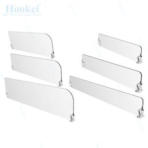 Divisores de exhibición al por menor de estante de plástico - Product Image 5