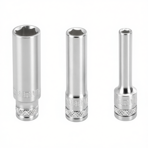 Fervi Long Hexagon <b>Socket</b> Wrench 6mm 8mm 10mm Chrome Vanadium Steel - Product Image 2