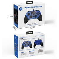 Controlador de Juego GPD OEM con Cable Ergonómico y Vibración para PS4 Slim/Android/PC/Steam/TVBOX con Programación Trasera