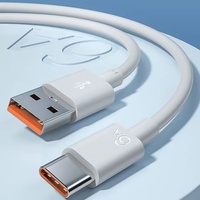Câble USB 2.0 Type C à charge rapide 6A pour téléphone portable et écouteurs