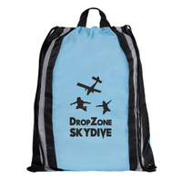 Sac à dos de sport réfléchissant en polyester avec cordon de serrage, sac de sport imperméable, logo personnalisé, sacs à cordon de serrage