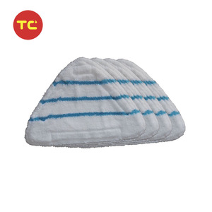 Almohadillas para mopa, paños para Beldrays Moss <span class=keywords><strong>Voche</strong></span>, piso de vapor a nivel del suelo, almohadilla de limpieza de cabeza de microfibra, aspiradora, paño de limpieza - Product Image 4
