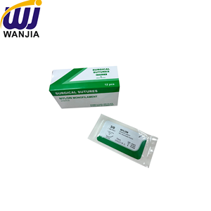 <span class=keywords><strong>Sutura</strong></span> Quirúrgica Absorbible WANJIA, Hilo PGA con Aguja, Certificación CE Clase II, Uso Médico Hospitalario y Veterinario, Estéril, Individual - Product Image 3