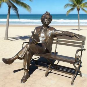 Estatua de Bronce de Albert Einstein a Tamaño Real en un Banco, Decoración de <span class=keywords><strong>Calle</strong></span> para Exteriores en Venta - Product Image 5