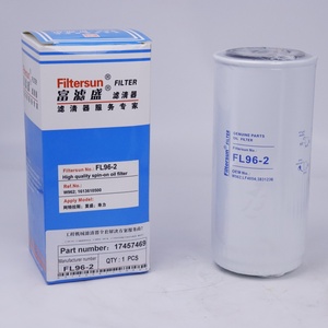 17457469 Filter minyak gumoh kualitas tinggi untuk <span class=keywords><strong>Volvo</strong></span> EC210B EC210D suku cadang ekskavator - Product Image 1