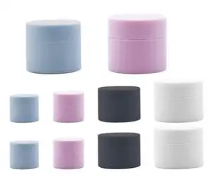 Hot Sale Cute Colorful 5G 10G 30G 80G Small Plastic Cosmetic Jar Pp Cream Containers Plastics Jar For Cosmetics And Skincare