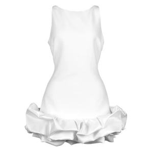 Vestido Mini con Volantes en el Bajo, Estilo Casual para Vacaciones de Verano 2025, Vestido de Moda para Mujer - Product Image 6