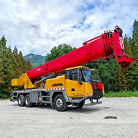 Yeni Kaldırma Makineleri 25 Ton ve 49.5m Kamyon Vinci STC250C5-1 STC250C5-1 Val Belediye Kamu İnşaatları İçin