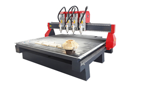 Supercnc 3D ahşap oyma oyma freze mobilya yapma ağaç İşleme çok başlıklı <span class=keywords><strong>Cnc</strong></span> Router 4 kafa - Product Image 2