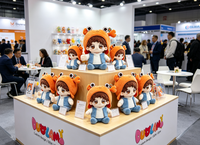 Peluche OEM de haute qualité en tissu doux pour enfants, idéale comme cadeau promotionnel d'entreprise