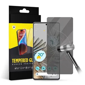 Anti-Spy 9H Hardness Privacy Tempered Glass Screen Protector Film for Google Pixel 7 Pro 6a Mica Cristal Templado