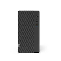 Boîtier d'ordinateur Galax M8 MicroATX, mini tour, châssis PC, cabinet de bureau, noir, pour la maison et le bureau, ports USB avant, panneau latéral en maille
