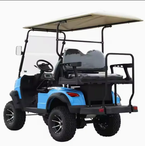 High Performance 24V Whanlong Stainless Steel Hunting Buggy Electric <b>Golf</b> Cart with Lithium Battery 4 Wheels 300kg 24km/h - Product Image 2