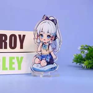 Hochwertiger transparenter Werbeartikel personalisierter foto bedruckter Anime-Acryl-Ständer