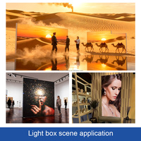 Boîte à lumière LED SEG pliable personnalisée avec cadre en alliage d'aluminium sans outil pour les décors de salons professionnels et les présentoirs publicitaires