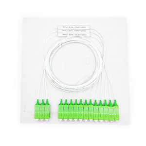 광섬유 PLC 스플리터 1*4 1*8 1*16 1*32 싱글 모드 광 스플리터 SC/APC 스틸 튜브 타입 스플리터 - Product Image 6