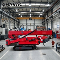 Grue araignée à bras télescopique de 10,8 m de portée, alimentée électriquement/diesel, capacité 3T, système hydraulique complet, tension personnalisée