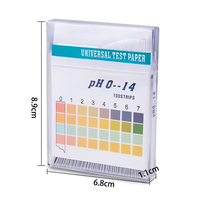 Laboratoire chimique 1-14 Bandelettes de test PH Papier indicateur PH universel 0-14 Papier de test PH