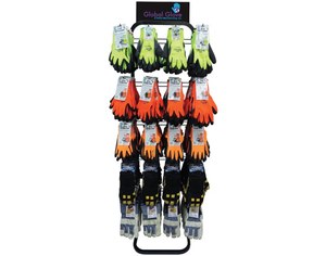 Thiết kế hiện đại công cụ thiệp chúc mừng vành đai Keychain găng tay Hiển thị đứng cho bán buôn vớ hiển thị phần mở rộng tóc hiển thị đứng - Product Image 1