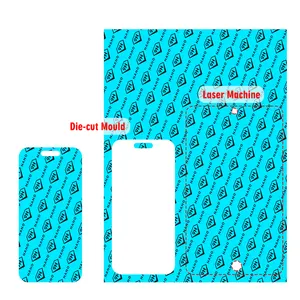 9H Mobile Screen Guard Raw Material In Sheet 3 Layers Roll Nano Glass Screen Protector Raw Material For Mobile Phone