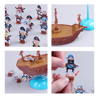 Jeu de plateau éducatif en bateau pour enfants, jeu de société, d'équilibre, amusant, adapté aux enfants