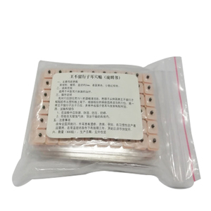 Telinga (wangbuliu) biji Vaccaria berlapis biji telinga emas dalam tas Opp 600 buah/tas hitam alami Ce OEM 3 tahun mendukung OEM - Product Image 6