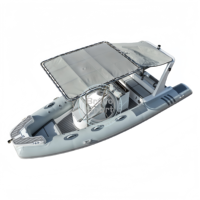 Meilleur rapport qualité-prix, homologué CE, bateau de 580 cm - Coque en V profond en Hypalon PVC pour la pêche et les loisirs