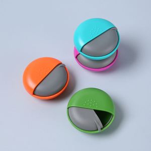 Organisateur de pilules rond portable et coloré, boîte de rangement rotative à compartiment unique - Product Image 3