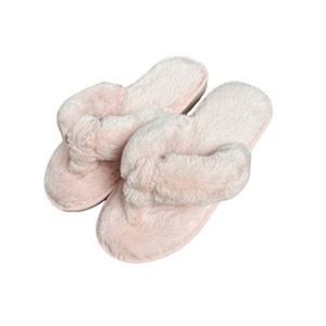 Chaussures d'hiver pour femmes, multicolores, douces, légères, chaudes, en fourrure, avec bordure en fourrure et semelles antidérapantes, grandes tailles - Product Image 1