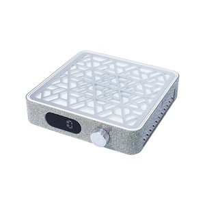 Colector de Polvo para Uñas Songshi, Herramienta de Manicura y Arte de Uñas para Uso en Casa o Salón de Belleza, 15.8W, Alta Velocidad, 3500 RPM, Enchufable, con Diamantes Brillantes y Metal - Product Image 2