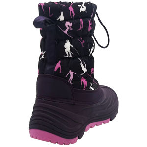 Bottes de neige personnalisées pour enfants YL-1960 |   Bottes d'hiver imperméables doublées de fourrure pour tout-petits/grands enfants ODM OEM - Product Image 4