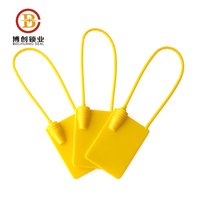 Scellés de sécurité en plastique jetables personnalisés BCP209 – Prix usine – Vente en gros de scellés plastiques
