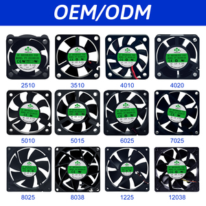 Axiale Ventilator 120Mm Koelventilatoren 12V 24V 48vdc Uitlaat 120*25Mm 80Mm 60*25Mm 40*10Mm 20Mm Turbo Ventilator - Product Image 3