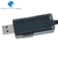 Convertisseur d'amplification USB TZT DC 5V à 9V 12V Volt câble élévateur USB + adaptateur 3.5x1.35mm pour alimentation/chargeur/convertisseur de puissance