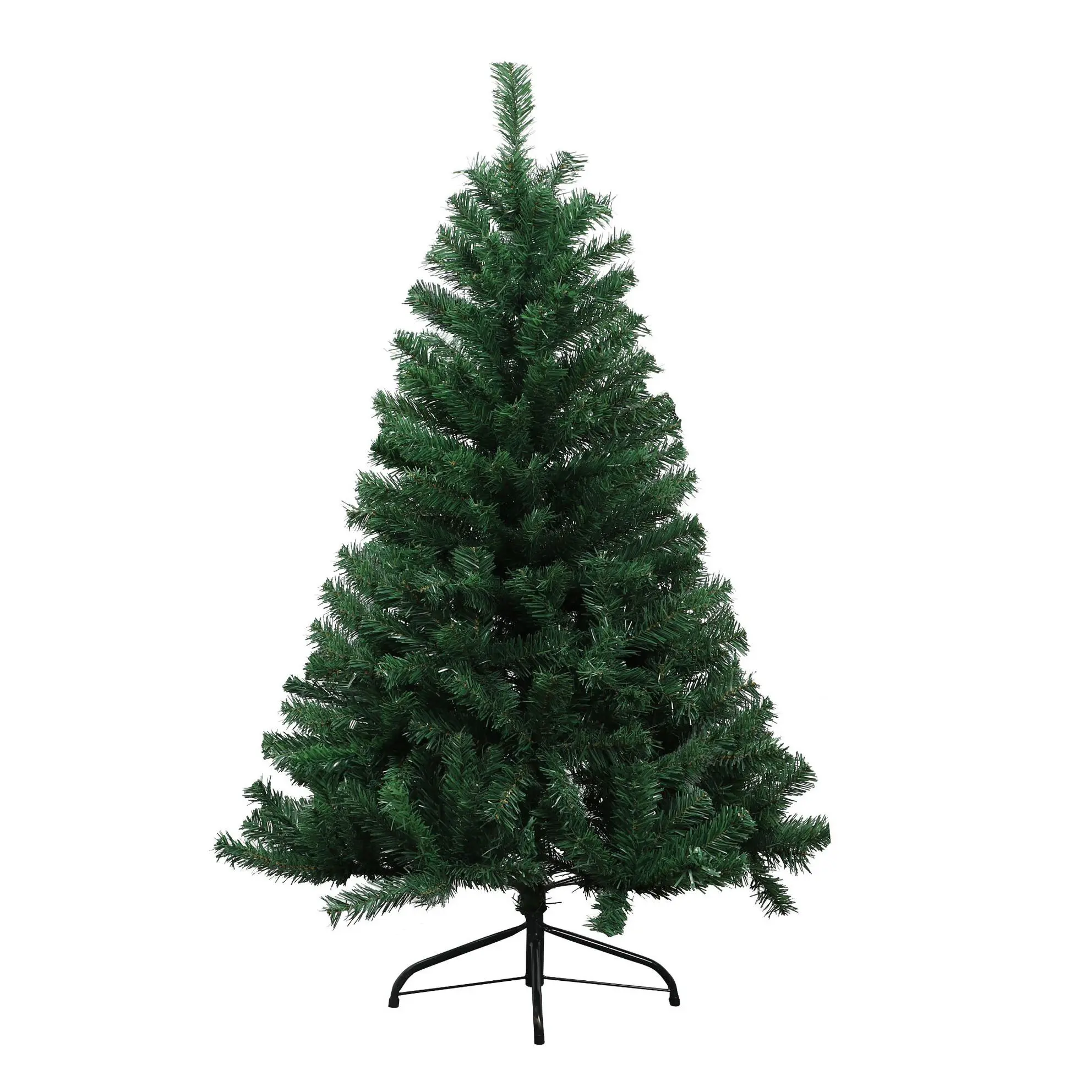 Árvore de Natal artificial para decoração de loja de escritório doméstico verde azul branco