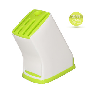 Portacuchillos de Plástico Multifuncional, Soporte para Utensilios de Cocina, Color Verde Caqui - Product Image 5