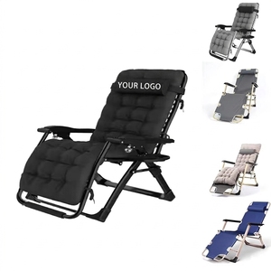 Sillón Reclinable de Gravedad Cero, Plegable y Ajustable, de Tela Elástica de Alta Calidad, <span class=keywords><strong>para</strong></span> Jardín, Patio, Parque, Hotel, Sala de Estar - Product Image 1