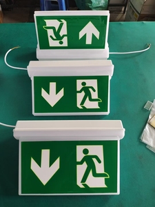 Thông minh IC kiểm soát cháy khẩn cấp sơ tán an toàn chỉ số ánh sáng Led thiết bị tín hiệu ánh sáng trong suốt mặt dây chuyền pha lê - Product Image 4