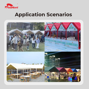 Toldo de Estacionamiento para Automóviles con Estructura Metálica para Todo Clima FEAMONT con Bolsa de Transporte para Entrada de Vehículos, Jardín y Gestión de Estacionamiento para Eventos - Product Image 3