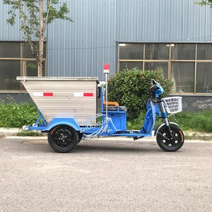 Tricycle électrique à benne basculante en acier inoxydable de 500 L avec une charge utile de 100-200 kg et une autonomie de 50-70 km pour le nettoyage des rues et des communautés municipales - Product Image 3