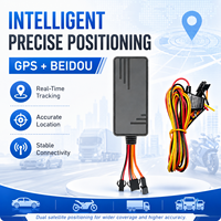 Dispositivo de Rastreo GPS con Cable para Vehículos, Terminal Inteligente de Bajo Precio, Sistema de Micrófono, 4G, 1 Año de Aplicación IOS/Android, LBS, SOS