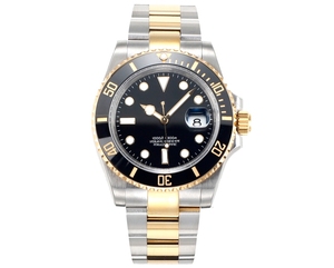 ساعة يد رجالية فاخرة مخصصة أوتوماتيكية بالكامل ميكانيكية متعددة الوظائف بمؤشر احتياطي الطاقة وشاشة مضيئة للغوص - Product Image 4